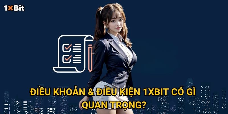 Điều khoản & điều kiện 1xbit có gì quan trọng?